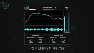 VoiceGate - Neural Network powered Audio Denoising