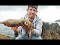 land based squid fishing Melbourne | Mt Martha Rocks Mornington