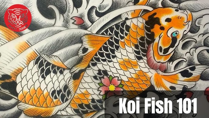 3 amazing ways to draw Japanese Koi fish scales (Easy to follow) 