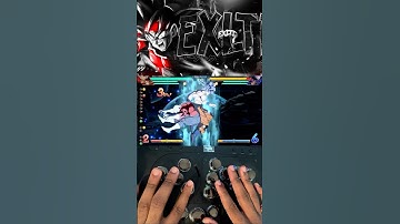 UI Goku New 6S Loop - DBFZ v1.40 Patch #DragonBallFighterZ #UIGoku #UltraInstinctGoku #DBFZ #Shorts