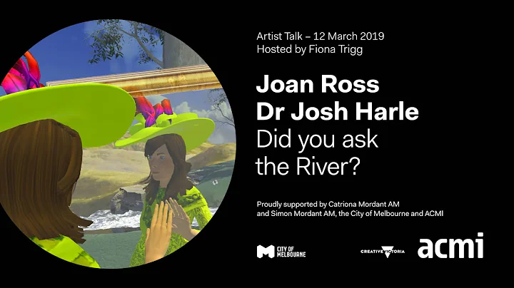 Joan Ross talks Did you ask the river?