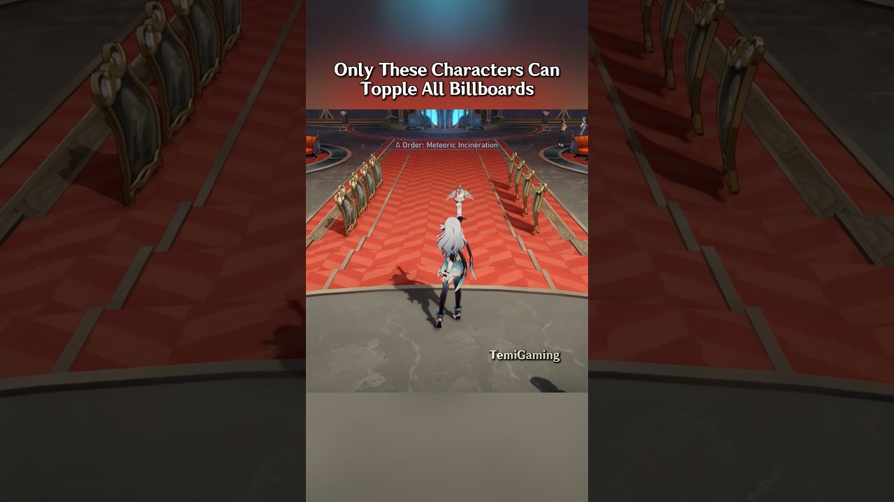 HSR Characters Who Can Knock Down Billboards (Part 2) #honkaistarrail #starrail #hoyoverse #shorts