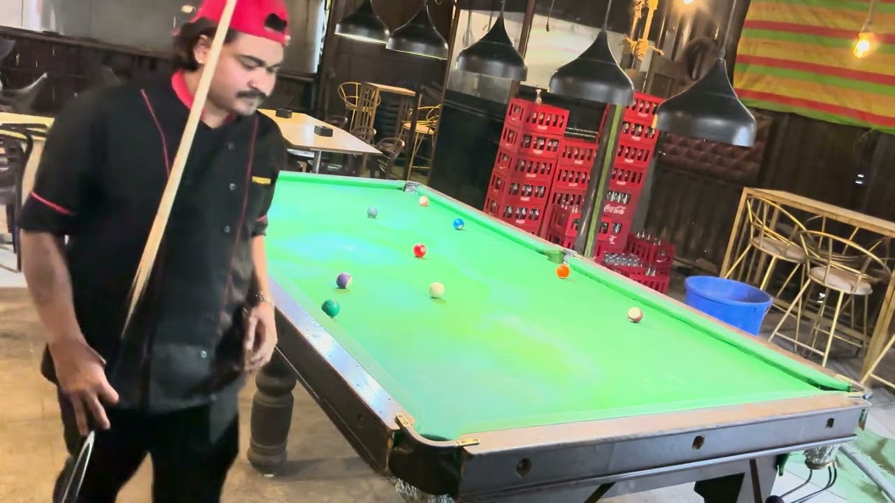 Kya sochna padgaya snooker game 