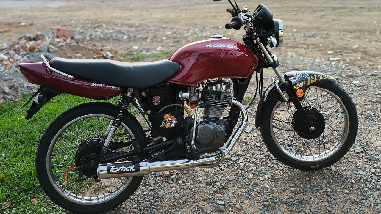 Novo escapamento para a fan vareta 3mm: gemoto/torbal Floripa.