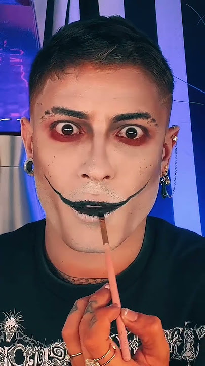 JEFF THE KILLER MAKEUP *INSANE* - HENRY GALEA ❤️🤯  #makeup #makeupartist #shorts