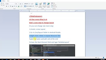 How to switch from the default ConstraintLayout to RelativeLayout in Android Studio3 1 2