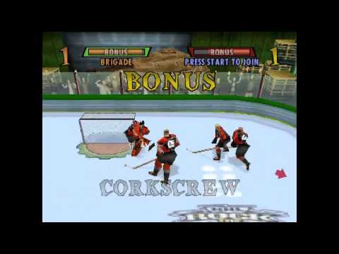 NHL Rock The Rink ... (PS1) Gameplay