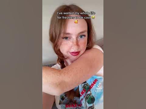  I’m so Freckled I don’t Need the Freckle Filter 👩🏻‍🦰😮 - YouTube