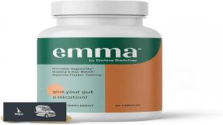 Emma Gut Health Relief Supplement Doctor Endorsed Formula for Women & Men