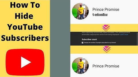 How To Hide Subscribers On YouTube | Hide YouTube Channel Subs Count On Android