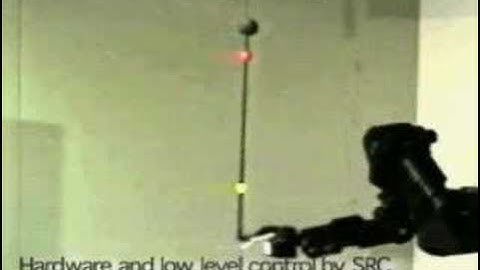 Sarcos Robot Arm Balancing a Pole