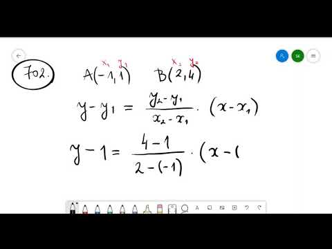 Video: Kako pronaći jednačinu tačke?
