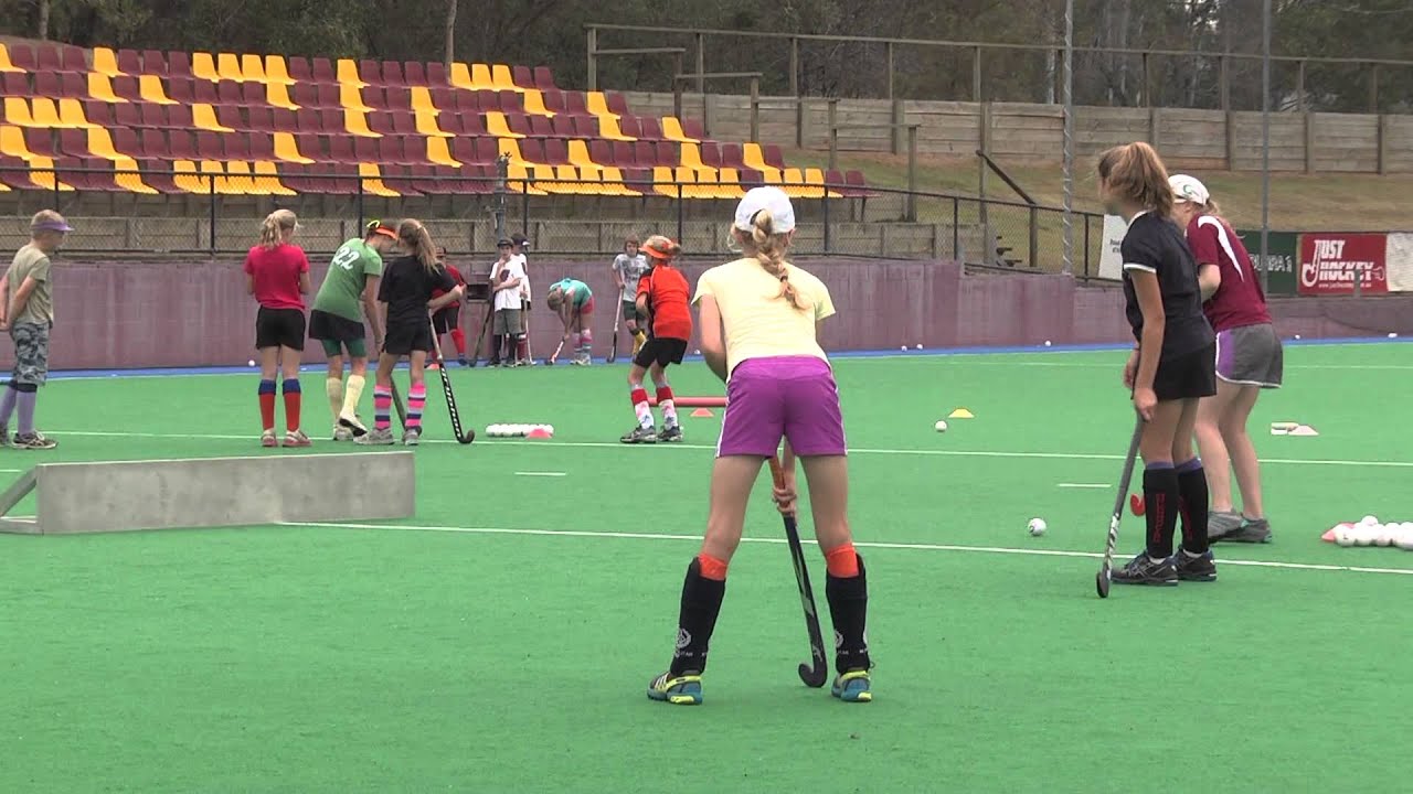 Just Hockey Skill Up Tayler Evans Using the rebound board YouTube