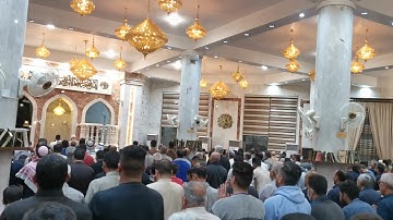 صلاة العشاء ليلة 6 رمضان 1444 هجري للقارئ يوسف الكرطاني في جامع خالد بن الوليد
