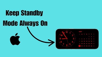 How to Keep Standby Mode Always On in iOS 18 | Enable Standby Display Permanently