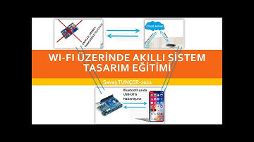 Wi-Fi Bağlantılı Akıllı Sistem Tasarımı (İleri Düzey Robotik, ESP8266,Mobil App, Arduino,Thingspeak)