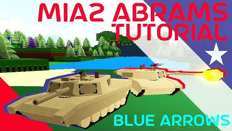 Abrams Tank Tutorial | ROBLOX BUILD A BOAT FOR TREASURE