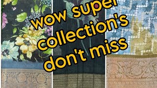 ..wow super collection...🤩 650₹ .. Dola border  sarees ..550 .. free shipping 9032307894