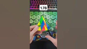 Pyraminx Solve of the Day 5/22 - 1.78 #rubikscube #pyraminx #cubing #puzzle #shorts