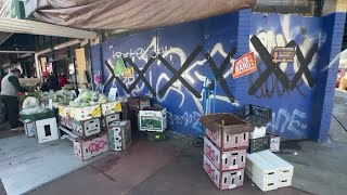 Oakland Chinatown businesses say they're getting fined thousands for graffiti on their own property
