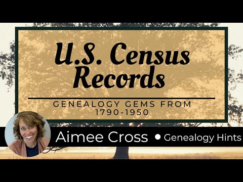 Overview of U S  Federal Census Records in Genealogy Research