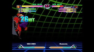 MvC2: VDO - Ken Tatsu Infinite 95% Combo .:3.9.22:.