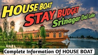 Houseboat stay budget in srinagar | best houseboat in srinagar | houseboat in Kashmir