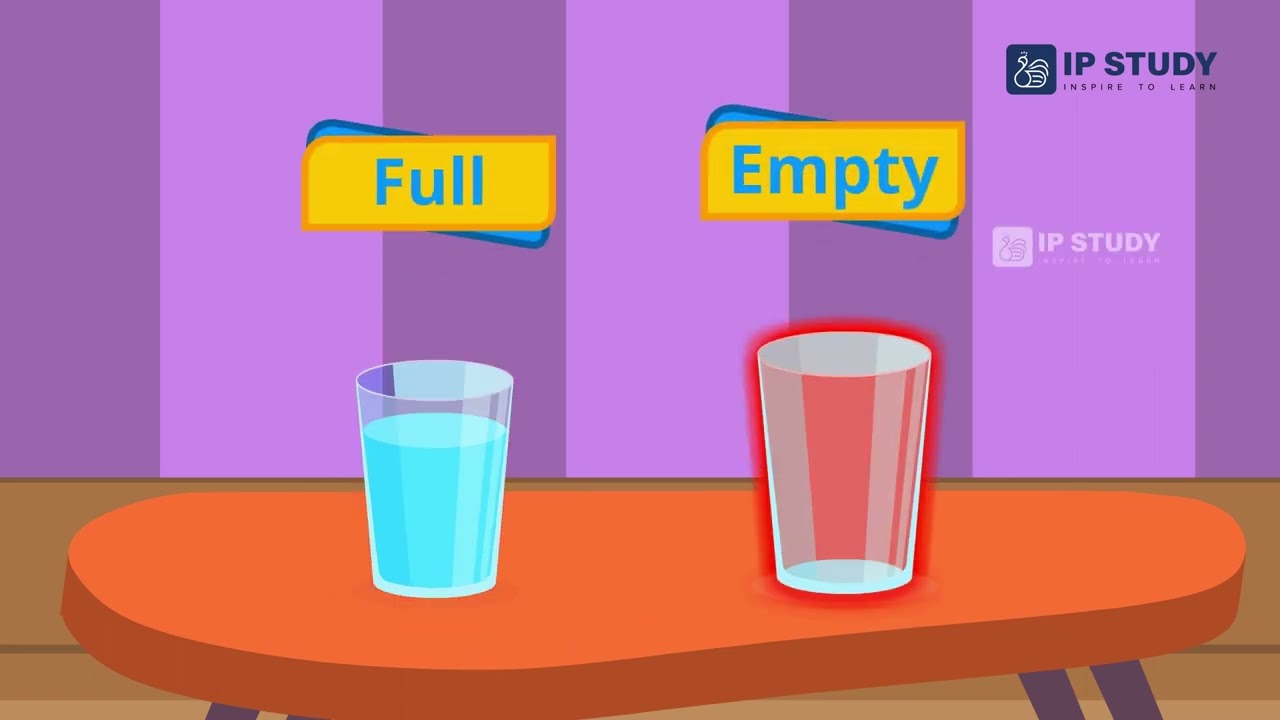 Learn Full and Empty with Fun Activities | LKG Maths for Kids
