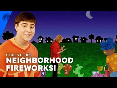 Blue's Clues | Blue's Neighborhood Fireworks! (S5, E21) | Paramount+
