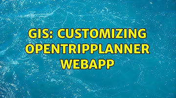 GIS: Customizing opentripplanner webapp