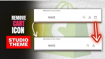 Remove CART ICON From Shopify STUDIO THEME Header (3 Working Methods)