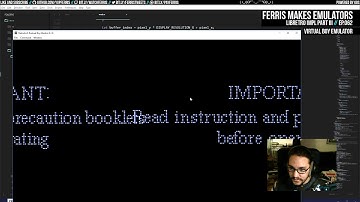 Ferris Makes Emulators Ep.062 - Libretro Impl Part III