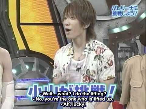 Sekai Marumie TV 2006 08 14 Koyama with pudding & ballet - YouTube