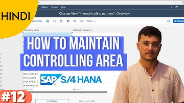 How to Assign Controlling Area to Company Code | Maintain Controlling Area | SAP MM FULL COURSE