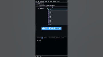 Factors in Haskell #haskell #programming #coding #code #learnhaskell