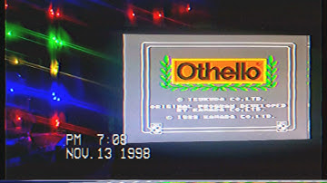 Othello (1988, US/Canada) - NES Gameplay - Winning against the Computer