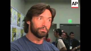 Hugh Jackman makes a surprise appearance at Comic Con