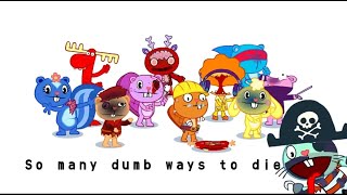 Dumb ways to die  Happy tree friends Edition lyrics