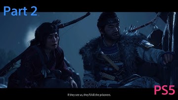 Ghost of Tsushima directors cut gameplay walkthrough part 2 on PS5 4K60 HDR