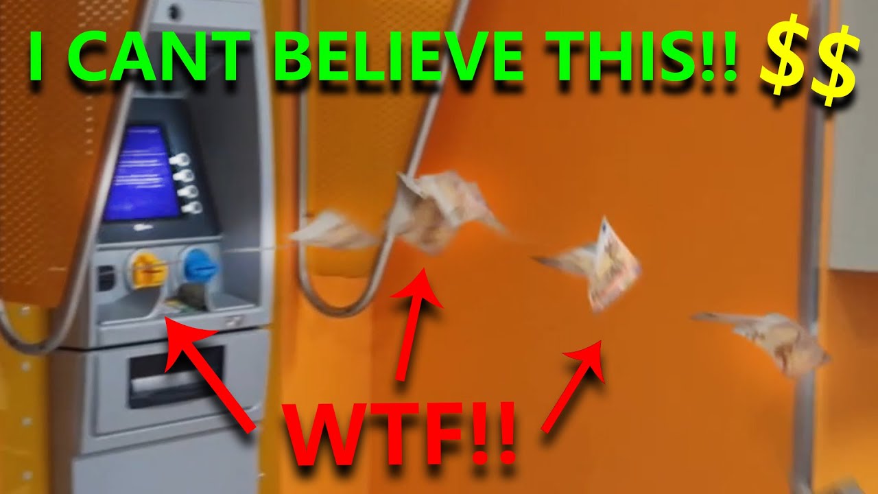 ATM FLIPPING OUT - FREE MONEY! | 3D Animation