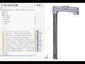 CAD SolidWorks: How Does Luggage Handle Mechanism Work?