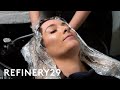 This Mushroom Brown Hair Transformation Is Super Relaxing | Hair Me Out | Refinery29