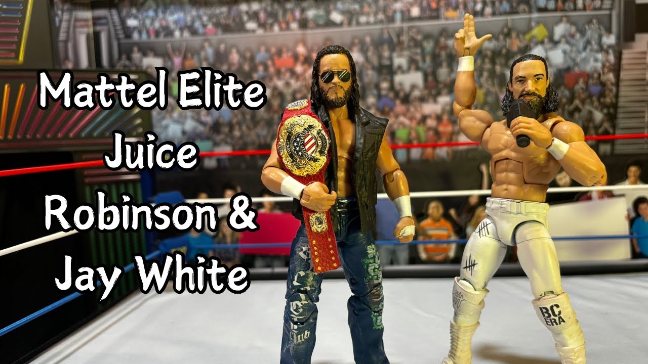 Mattel Elite Jay White & Juice Robinson (Bullet Club Gold) - WIP