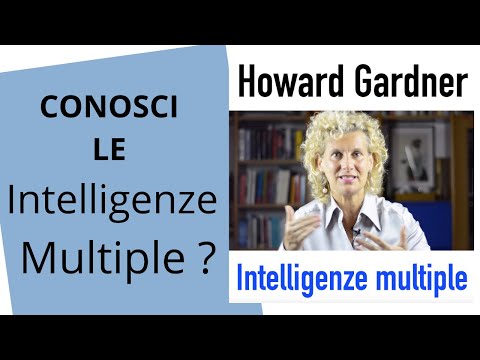 Howard Gardner intelligenza multipla