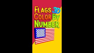 Flags 3D Color by Number - Pixel Art 3D screenshot 3