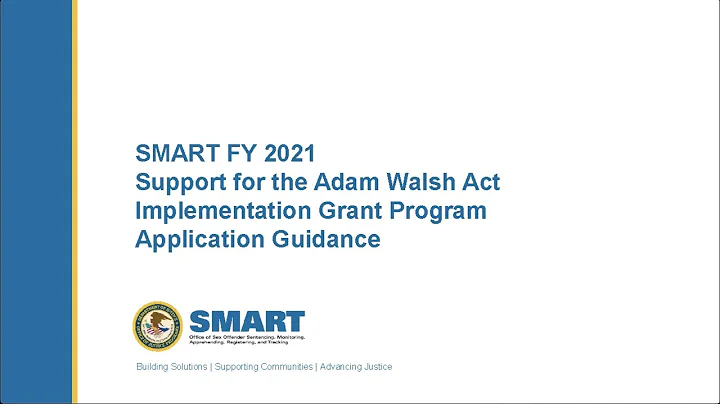 SMART FY 21 AWA Implementation Grant Program Application Guidance