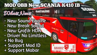 MOD OBB SCANIA K410 NEW SOUND GRAFIK HDR Code Name Handbrake