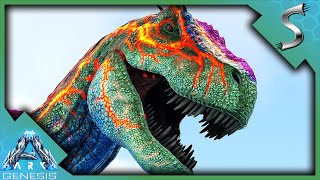 TAMING UP MORE VOLCANIC X-REXES & USING THE TEK GRENADE LAUNCHER! - Ark: Genesis [DLC Gameplay E44]