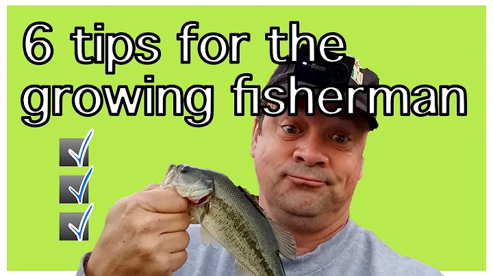 6 Tips för den växande fiskaren - Bli en bättre bassfiskare