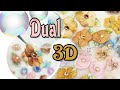 Uñas Acrilicas "Dual 3D"🌼🌼🌺🌺🌹🌹🌹